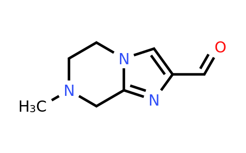 CAS 623564-20-5 | 7-Methyl-5,6,7,8-tetrahydroimidazo[1,2-A]pyrazine-2-carbaldehyde