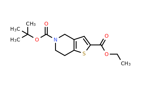 5-Tert-butyl 2-ethyl 6,7-dihydrothieno[3,2-C]pyridine-2,5(4H)-dicarboxylate