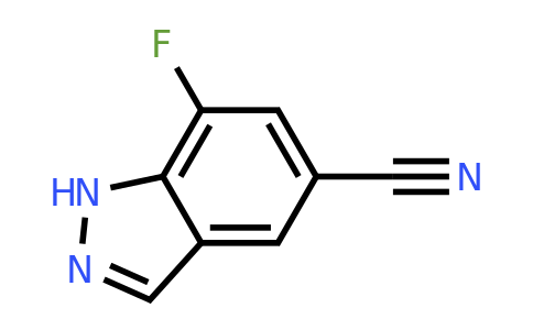 CAS 633327-24-9 | 7-Fluoro-1H-indazole-5-carbonitrile