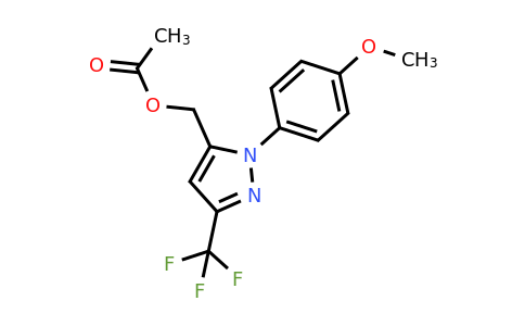 CAS 637318-19-5 | (1-(4-Methoxyphenyl)-3-(trifluoromethyl)-1H-pyrazol-5-YL)methyl acetate