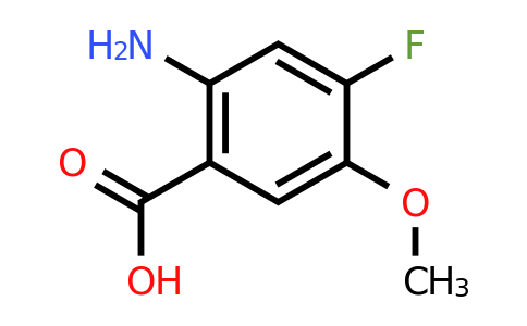 CAS 637347-90-1 | 2-amino-4-fluoro-5-methoxybenzoic acid