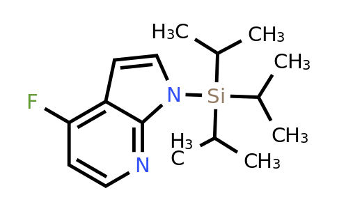 CAS 640735-25-7 | 4-Fluoro-1-(triisopropylsilanyl)-7-azaindole