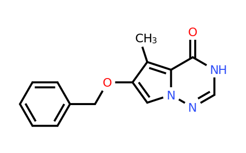 CAS 649736-26-5 | 6-(Benzyloxy)-5-methylpyrrolo[2,1-F][1,2,4]triazin-4(3H)-one