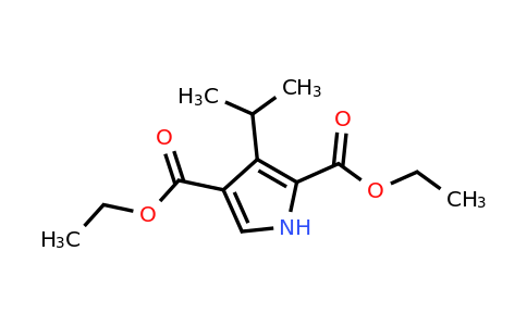 CAS 651744-38-6 | Diethyl 3-isopropyl-1H-pyrrole-2,4-dicarboxylate