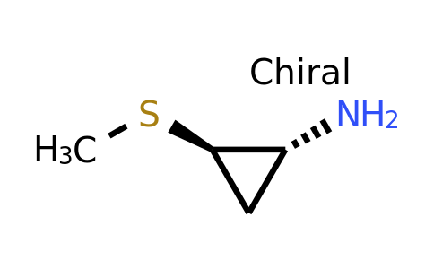 CAS 65561-70-8 | Cyclopropanamine, 2-(methylthio)-, trans-