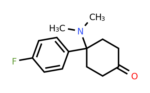 CAS 65618-76-0 | Cyclohexanone, 4-(4-fluorophenyl)-4-(dimethylamino)-