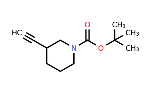 CAS 664362-16-7 | tert-butyl 3-ethynylpiperidine-1-carboxylate