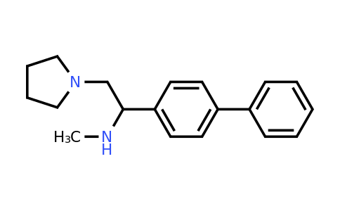 CAS 669713-91-1 | (1-Biphenyl-4-YL-2-pyrrolidin-1-YL-ethyl)-methyl-amine