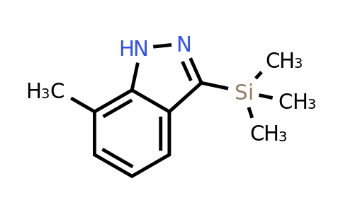 CAS 679795-02-9 | 7-Methyl-3-(trimethylsilyl)-1H-indazole