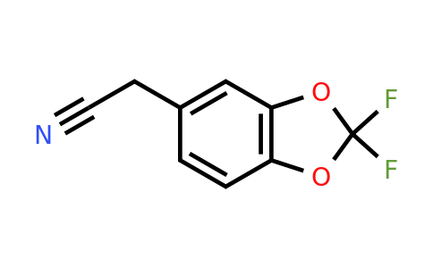 CAS 68119-31-3 | 2-(2,2-Difluorobenzo[D][1,3]dioxol-5-YL)acetonitrile