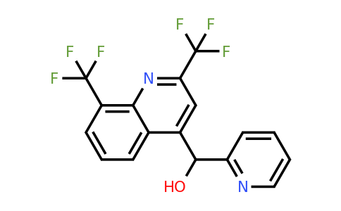 CAS 68496-04-8 | (2,8-Bis-trifluoromethyl-quinolin-4-YL)-pyridin-2-YL-methanol