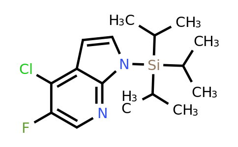 CAS 685513-94-4 | 4-Chloro-5-fluoro-1-(triisopropylsilyl)-1H-pyrrolo[2,3-B]pyridine