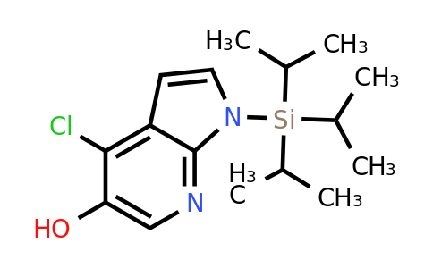 CAS 685513-98-8 | 1H-Pyrrolo[2,3-B]pyridin-5-OL, 4-chloro-1-[tris(1-methylethyl)silyl]-