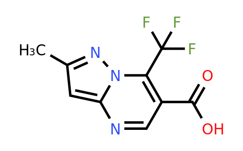 CAS 691868-52-7 | 2-Methyl-7-(trifluoromethyl)pyrazolo[1,5-A]pyrimidine-6-carboxylic acid