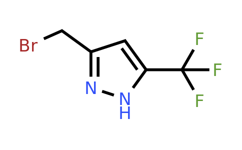 CAS 69918-48-5 | 3-(bromomethyl)-5-(trifluoromethyl)-1H-pyrazole