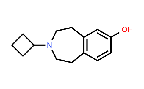CAS 720689-55-4 | 3-cyclobutyl-2,3,4,5-tetrahydro-1H-3-benzazepin-7-ol