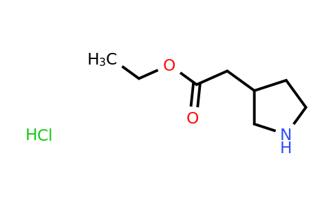 CAS 726139-60-2 | 3-Pyrrolidineacetic acid ethyl ester hydrochloride
