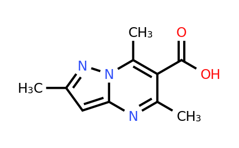 CAS 739364-96-6 | 2,5,7-Trimethylpyrazolo[1,5-A]pyrimidine-6-carboxylic acid