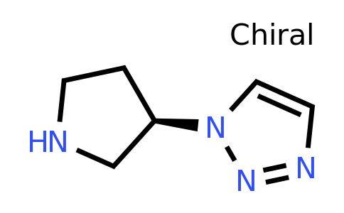 CAS 742673-23-0 | (R)-1-(Pyrrolidin-3-YL)-1H-1,2,3-triazole
