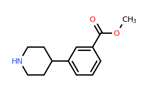 CAS 744197-23-7 | Methyl 3-​(piperidin-​4-​yl)​benzoate