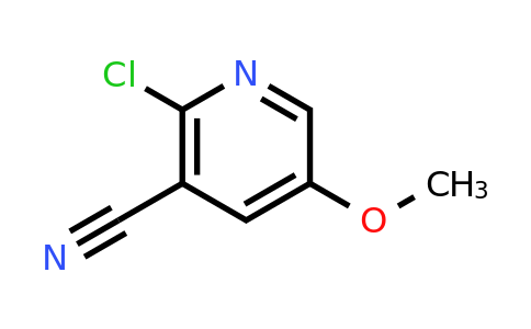 2-Chloro-5-methoxynicotinonitrile