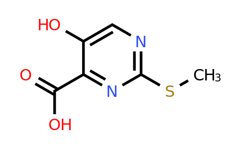 CAS 74840-46-3 | 5-Hydroxy-2-methylsulfanyl-pyrimidine-4-carboxylic acid