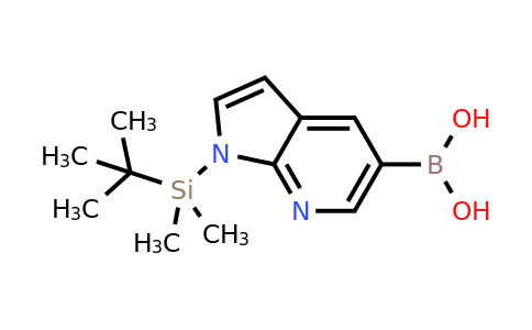 CAS 754214-67-0 | (1-[Tert-butyl(dimethyl)silyl]-1H-pyrrolo[2,3-B]pyridin-5-YL)boronic acid