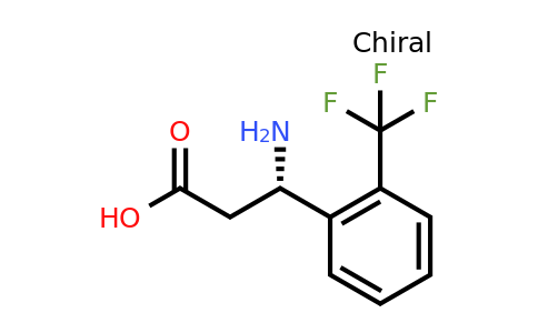 CAS 755749-11-2 | (S)-3-Amino-3-(2-(trifluoromethyl)phenyl)propanoic acid