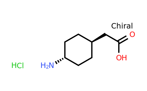 CAS 76325-96-7 | rel-2-[(1r,4r)-4-aminocyclohexyl]acetic acid hydrochloride