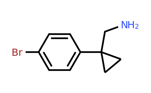 CAS 771583-34-7 | (1-(4-Bromophenyl)cyclopropyl)methanamine