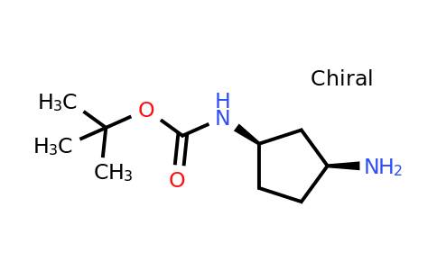 CAS 774212-81-6 | tert-butyl N-[(1R,3S)-3-aminocyclopentyl]carbamate