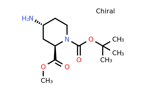 CAS 778646-95-0 | 1-tert-butyl 2-methyl (2R,4R)-4-aminopiperidine-1,2-dicarboxylate