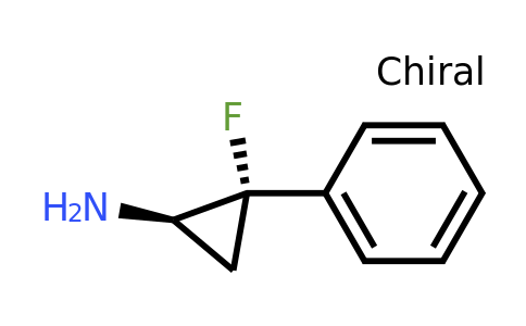 CAS 784133-88-6 | rel-(1R,2S)-2-Fluoro-2-phenylcyclopropanamine
