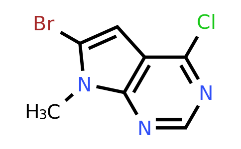 CAS 784150-42-1 | 6-bromo-4-chloro-7-methyl-7H-pyrrolo[2,3-d]pyrimidine