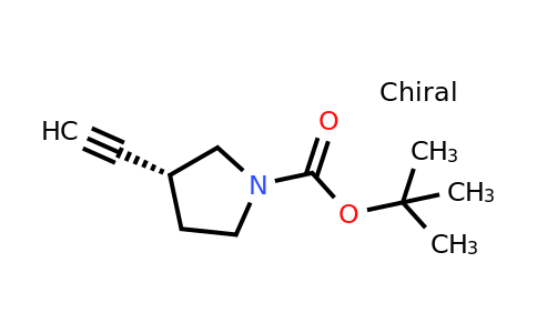 CAS 785051-41-4 | tert-butyl (3R)-3-ethynylpyrrolidine-1-carboxylate