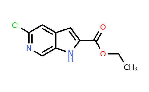 CAS 800401-67-6 | ethyl 5-chloro-1H-pyrrolo[2,3-c]pyridine-2-carboxylate