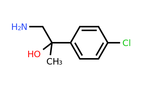 CAS 802565-41-9 | 1-Amino-2-(4-chloro-phenyl)-propan-2-ol