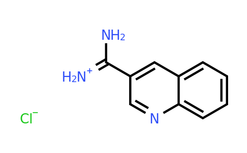 CAS 810690-56-3 | Amino(quinolin-3-YL)methaniminium chloride