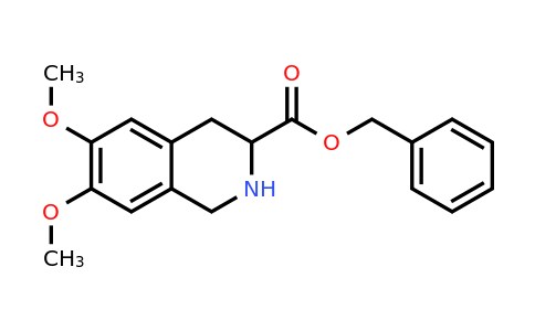 CAS 82586-59-2 | Benzyl 6,7-dimethoxy-1,2,3,4-tetrahydroisoquinoline-3-carboxylate