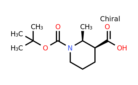 CAS 828300-45-4 | cis-1-Boc-2-methyl-piperidine-3-carboxylic acid