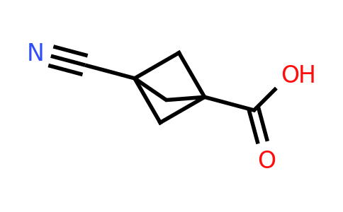 CAS 83249-02-9 | Bicyclo[1.1.1]​pentane-​1-​carboxylic acid, 3-​cyano-