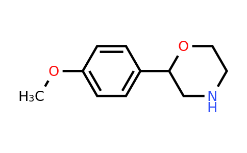 CAS 83555-74-2 | 2-(4-Methoxyphenyl)morpholine