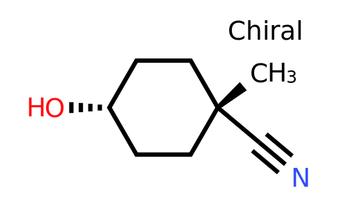 CAS 838835-51-1 | cis-4-hydroxy-1-methylcyclohexane-1-carbonitrile