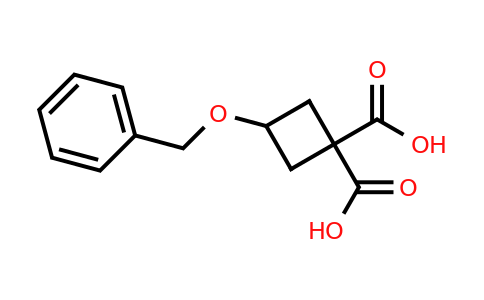 CAS 84182-46-7 | 3-(benzyloxy)cyclobutane-1,1-dicarboxylic acid