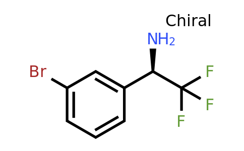 CAS 843608-54-8 | (1R)-1-(3-Bromophenyl)-2,2,2-trifluoroethylamine