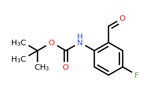 CAS 844891-31-2 | (4-Fluoro-2-formyl-phenyl)-carbamic acid tert-butyl ester