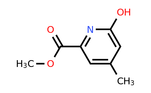 CAS 846046-89-7 | Methyl 6-hydroxy-4-methylpicolinate