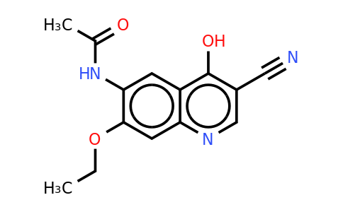 CAS 848133-75-5 | 3-Cyano-7-ethoxy-4-hydroxy-6-N-acetylquinoline
