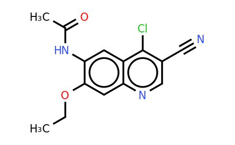 CAS 848133-76-6 | N-(4-chloro-3-cyano-7-ethoxy-6-quinolinyl)acetamide
