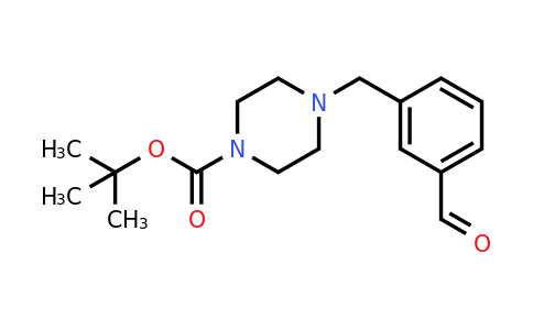 CAS 850375-08-5 | Tert-butyl 4-(3-formylbenzyl)tetrahydro-1(2H)-pyrazinecarboxylate